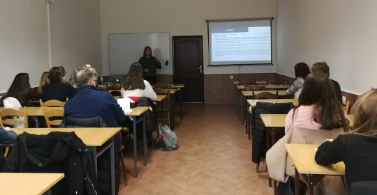 Spotkanie z uczniami LO w Szczecińskiej Szkole Florystycznej w Szczecinie – „Prawa pacjenta”