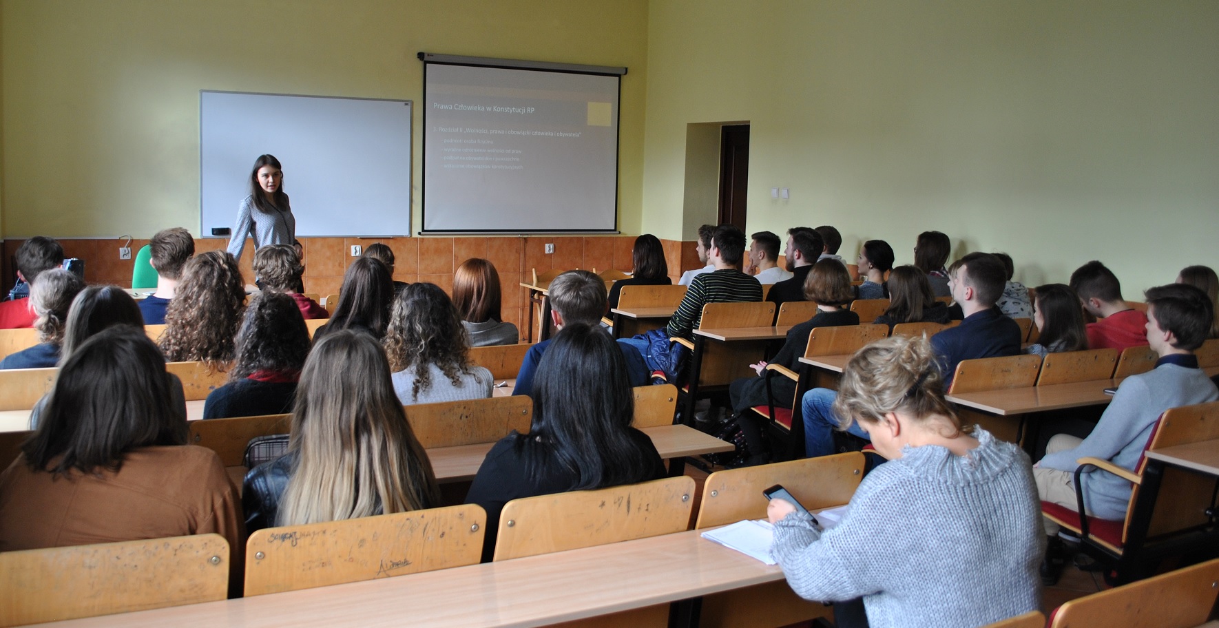 Spotkanie z uczniami XI LO w Szczecinie – Systemy ochrony praw człowieka (cz. 1)