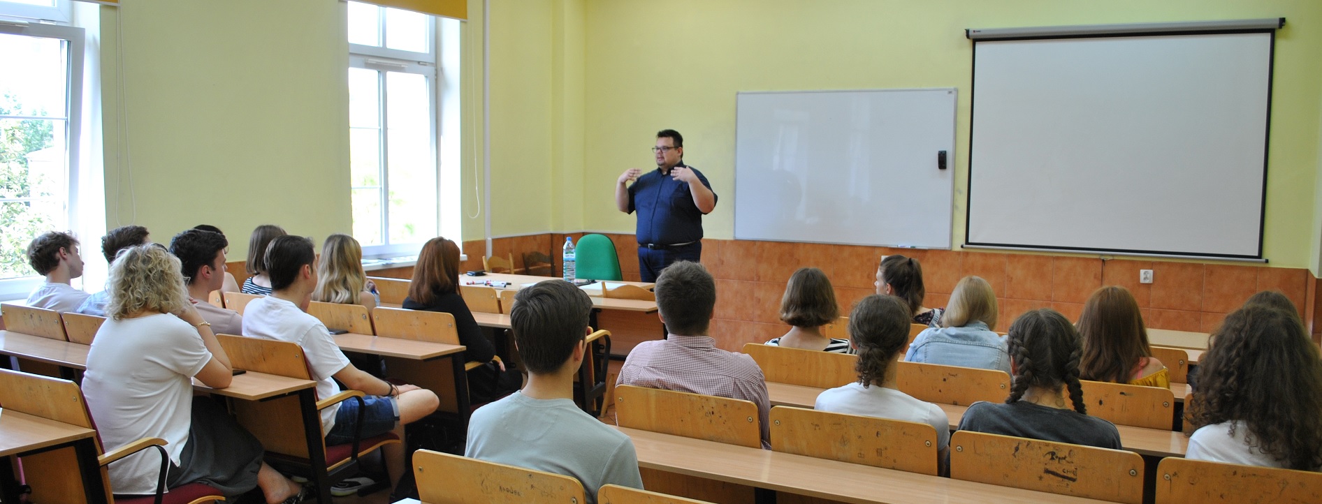 Spotkanie z uczniami XI Liceum Ogólnokształcącego w Szczecinie