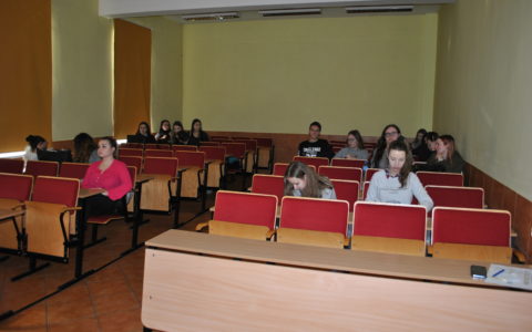 Wykład dla uczniów XI LO w Szczecinie
