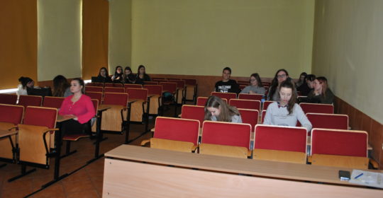 Wykład dla uczniów XI LO w Szczecinie