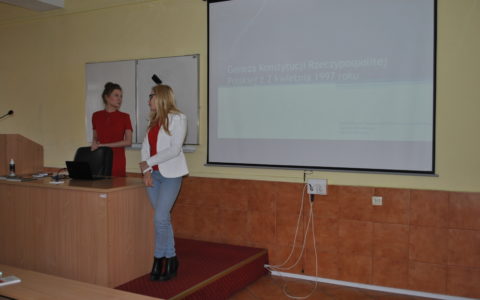 Spotkanie z uczniami XIII Liceum Ogólnokształcącego w Szczecinie