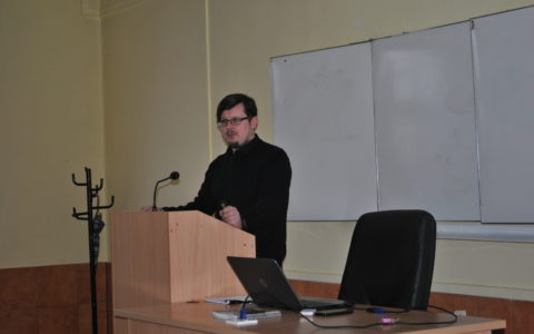 Wykład dra Wojciecha Bożka dla uczniów XIII LO w Szczecinie