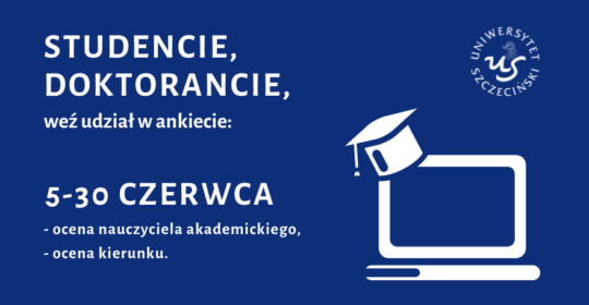 Ankietyzacja za rok akademicki 2022/2023 – do 30 czerwca br.!