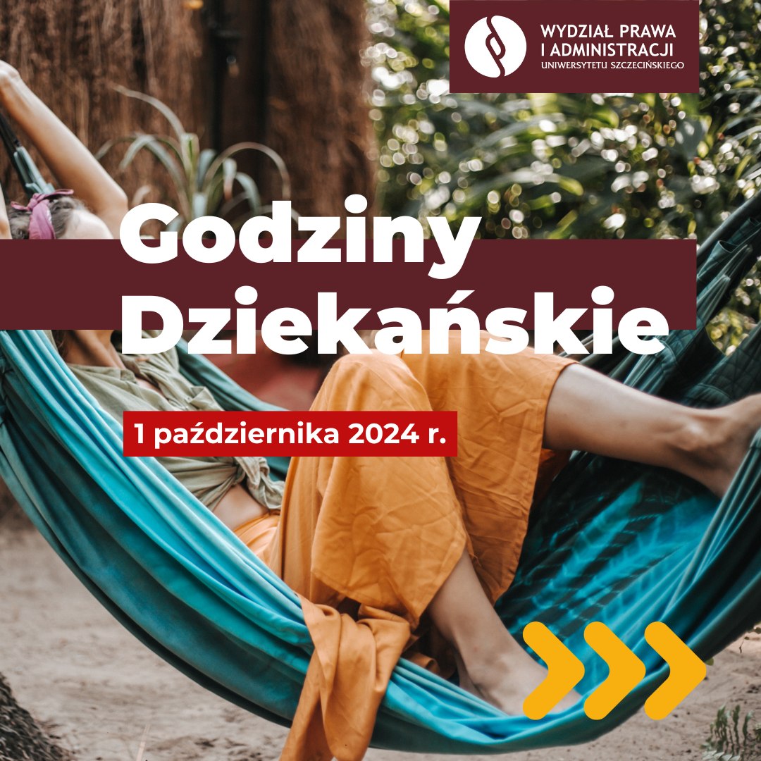 Godziny dziekańskie w dniu 1 października 2024 r. w godz. 11.00 – 15.00