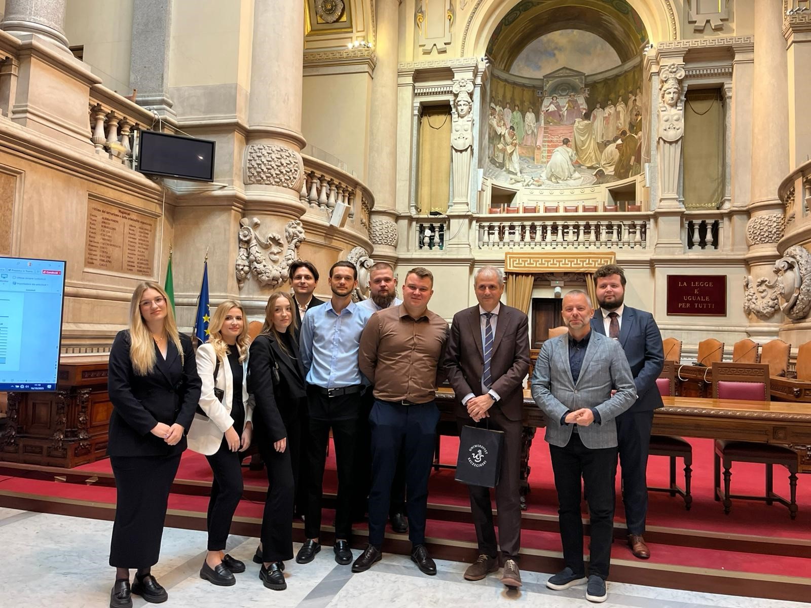 CaUSa zwiedza Corte Suprema di Cassazione – włoski Sąd Najwyższy!