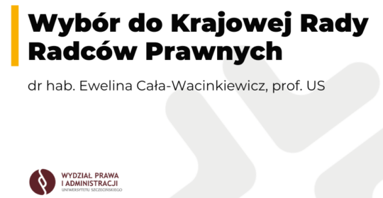 Wybór składu Krajowej Rady Radców Prawnych