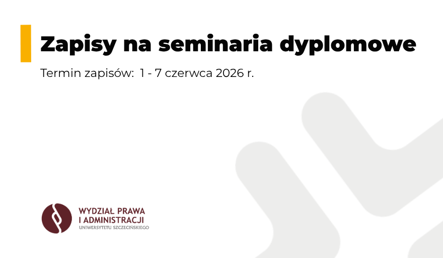 Zapisy na seminaria dyplomowe