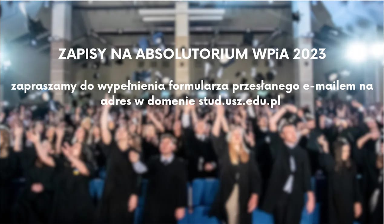 Uroczystość absolutoryjna Wydziału Prawa i Administracji US – 2023