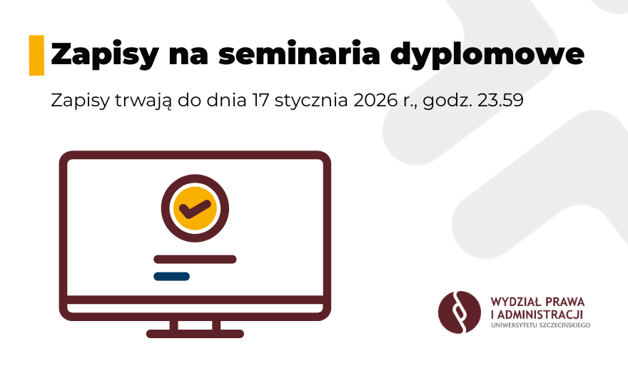 Zapisy na seminaria dyplomowe w r.a. 2025/2026