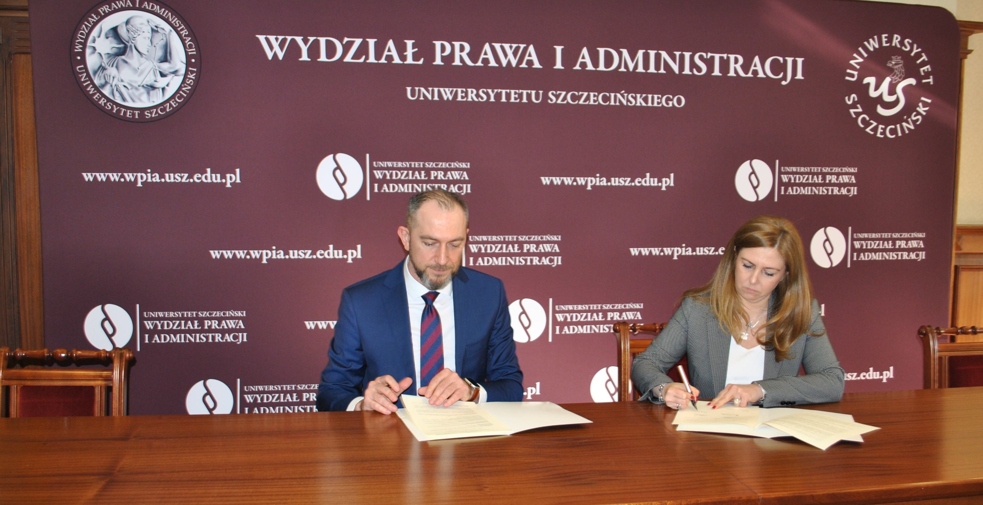 Podpisanie porozumienia w sprawie działalności eksperckiej pomiędzy WPiA US i Currenda Sp. z o.o.